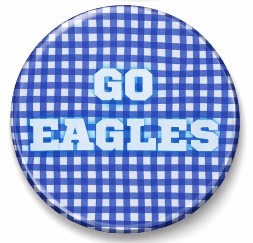 Georgia Southern Game Day Button – Eagles Football Spirit Pin – Tailgate Accessory