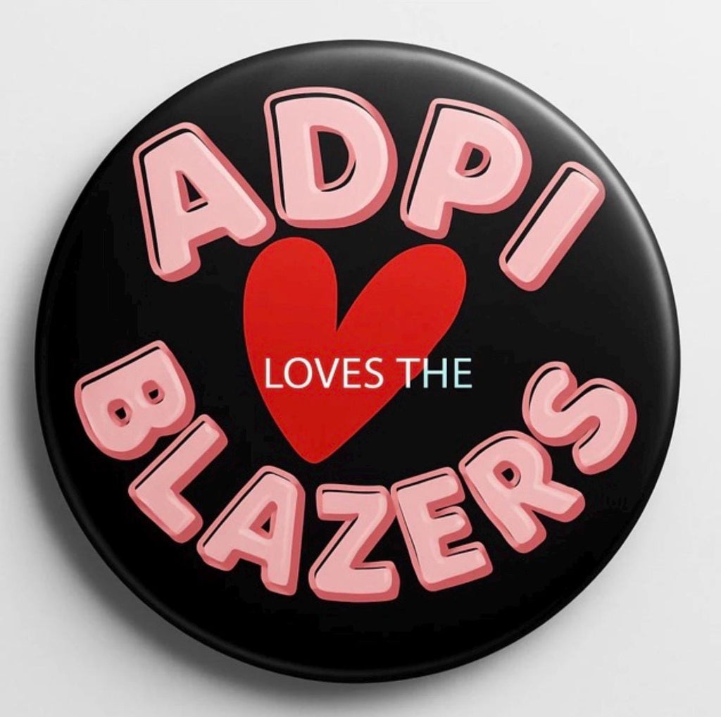 Valdosta State University Blazers Gameday Button | College Football Pin | Graduation Accessory