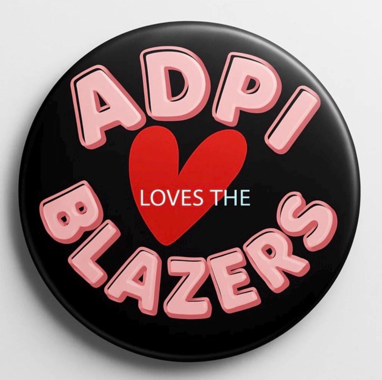 Valdosta State University Blazers Gameday Button | College Football Pin | Graduation Accessory
