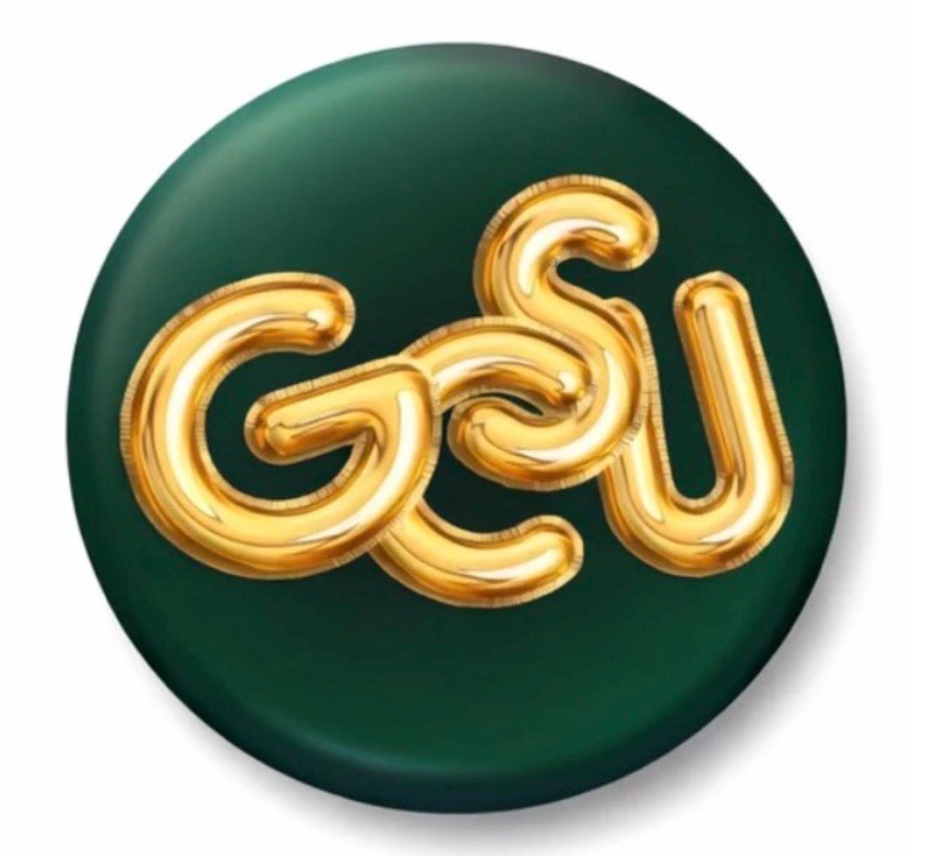 Georgia College Gameday Button | GCSU Bobcat Pin | Game Day Accessories (3" Round)