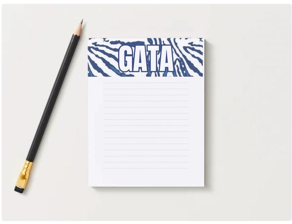 Georgia Southern University Notepad | Gameday Checklist, Eagle Fan Stationery