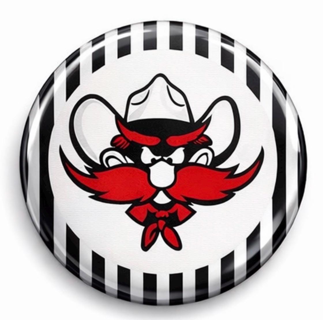 Texas Tech Gameday Button | Wreck Em Tech Red Raiders Pin | College Spirit Accessory