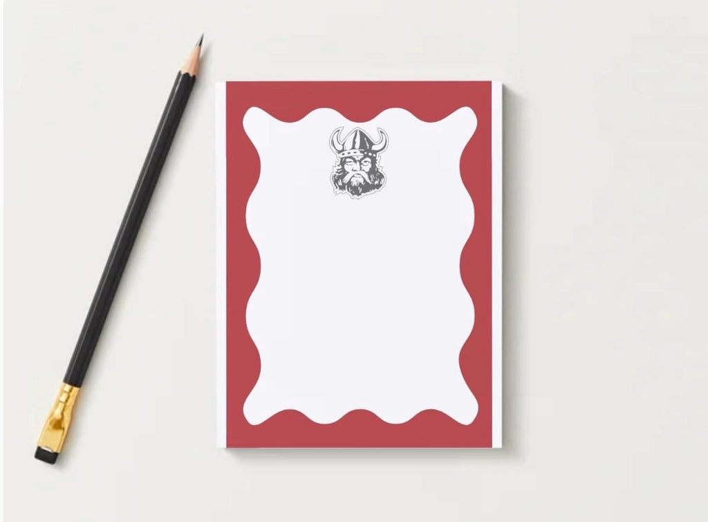 Lowndes Vikings Notepad | Game Day List Pad | Collegiate Spirit Desk Pad
