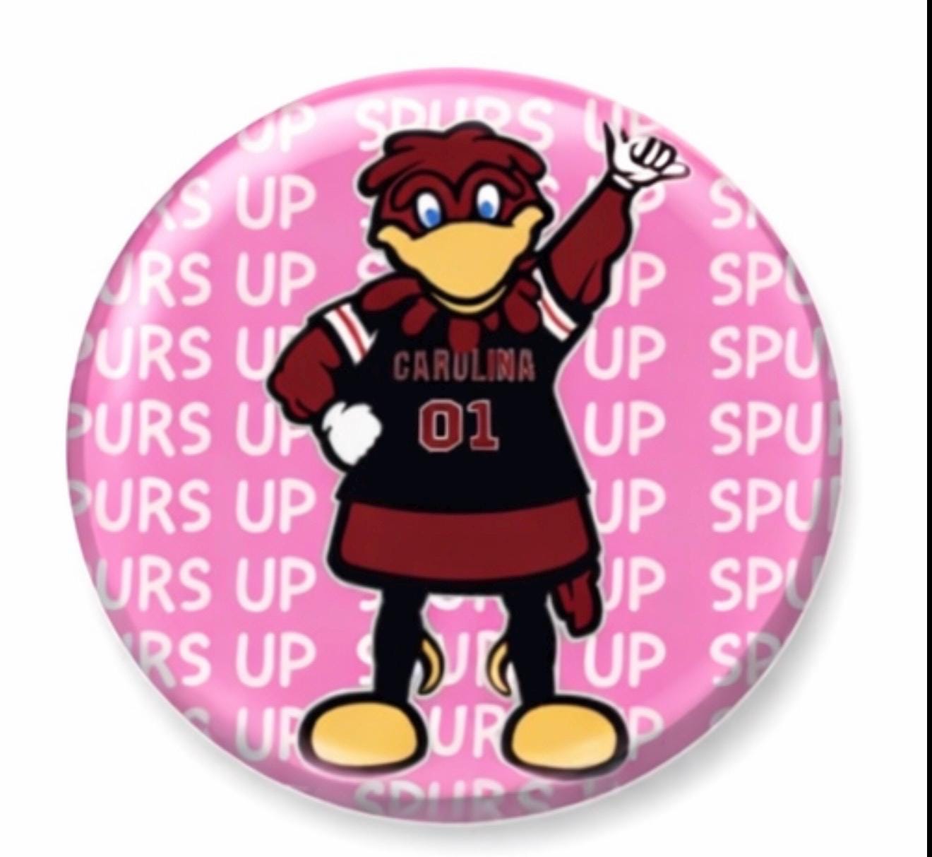 South Carolina Gamecocks Gameday Button | USC Football Tailgate Accessory 3" Round