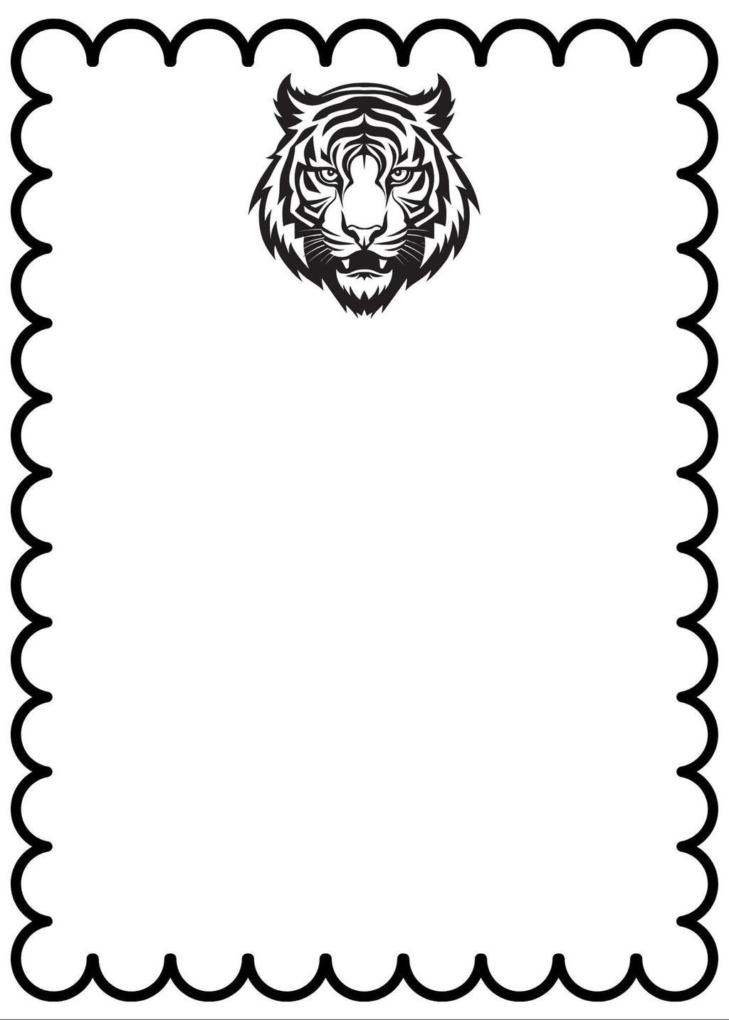 Valdosta Tiger Notepad | South Georgia Stationery | Personalized College Gift