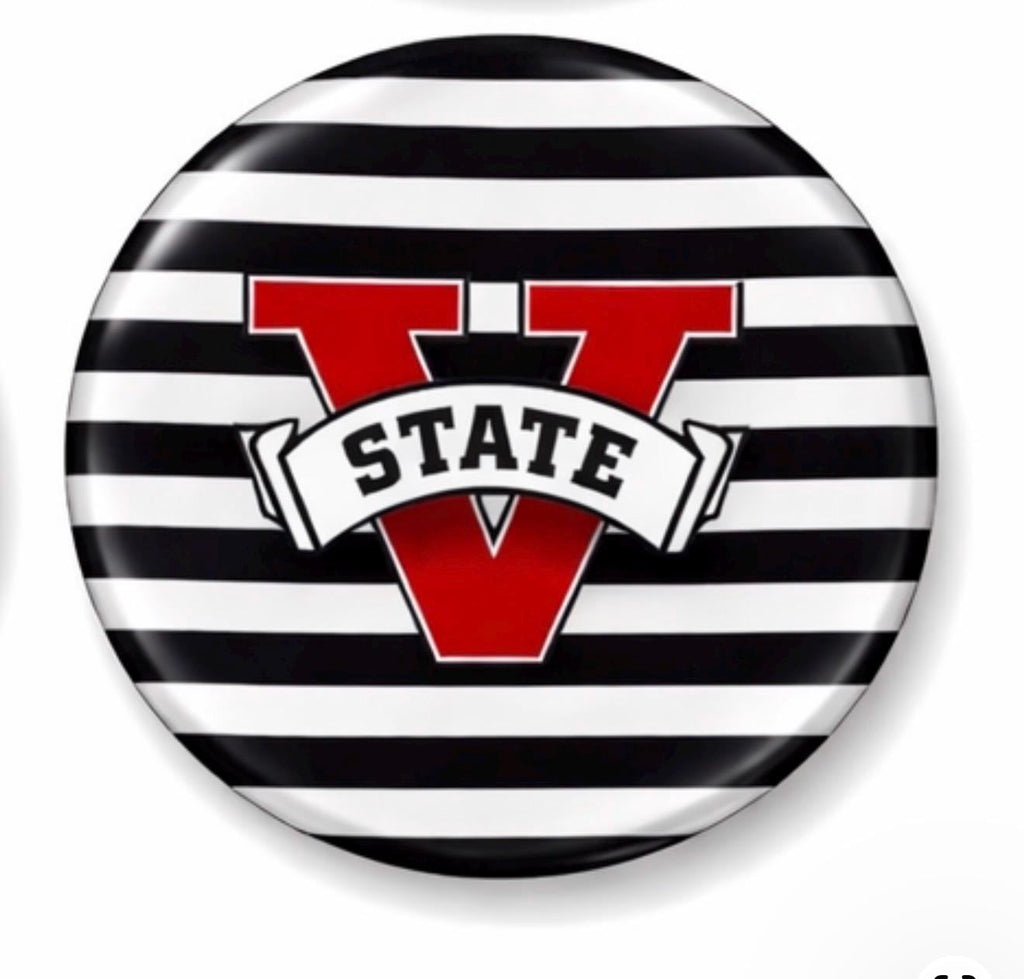 Valdosta State University Blazers Gameday Button | College Football Pin | 3" Round Accessory