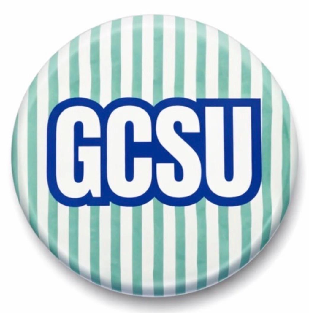 GCSU Gameday Button Pin | Georgia College & State University Accessory