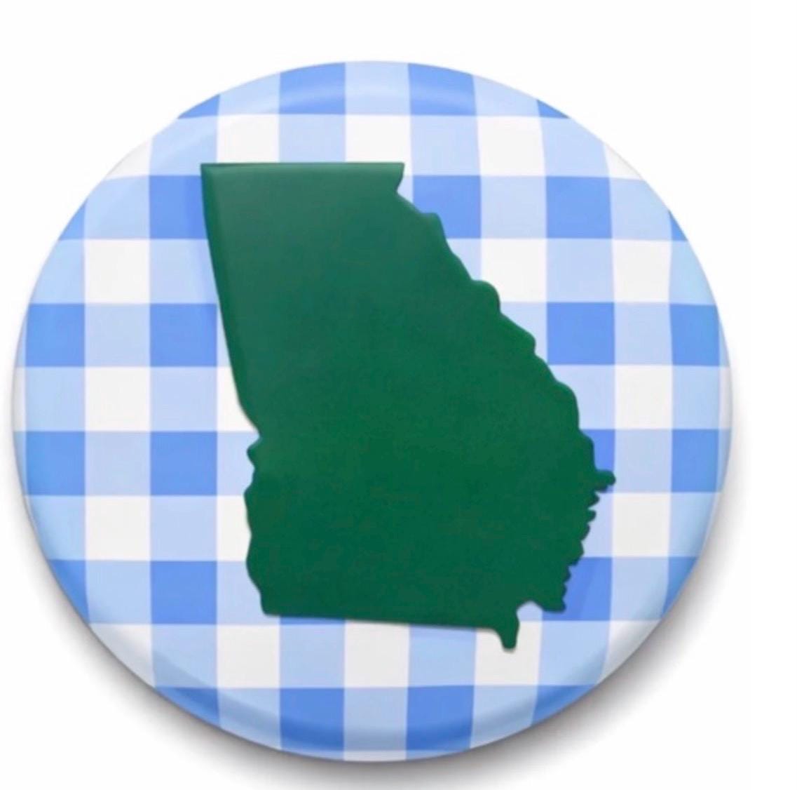 Georgia College Gameday Button Pin | GCSU Bobcat Accessories | Graduation Gift