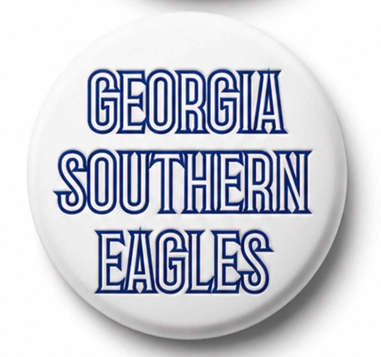 Georgia Southern Game Day Button – Eagles Football Spirit Pin – Tailgate Accessory