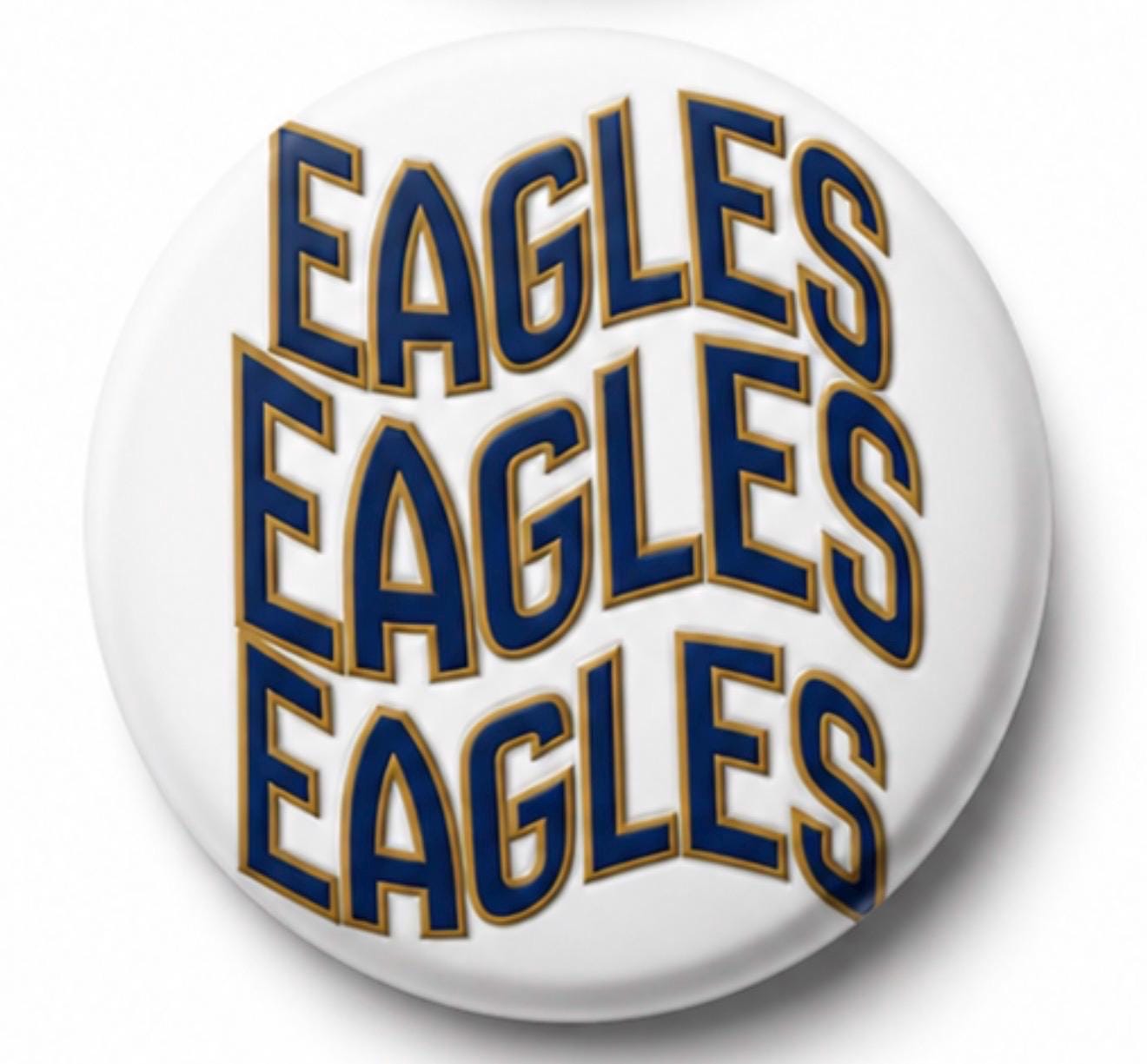Georgia Southern Game Day Button – Eagles Football Spirit Pin – Tailgate Accessory