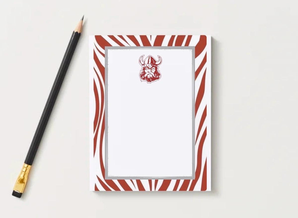 Lowndes Vikings Notepad | Game Day List Pad | Collegiate Spirit Desk Pad