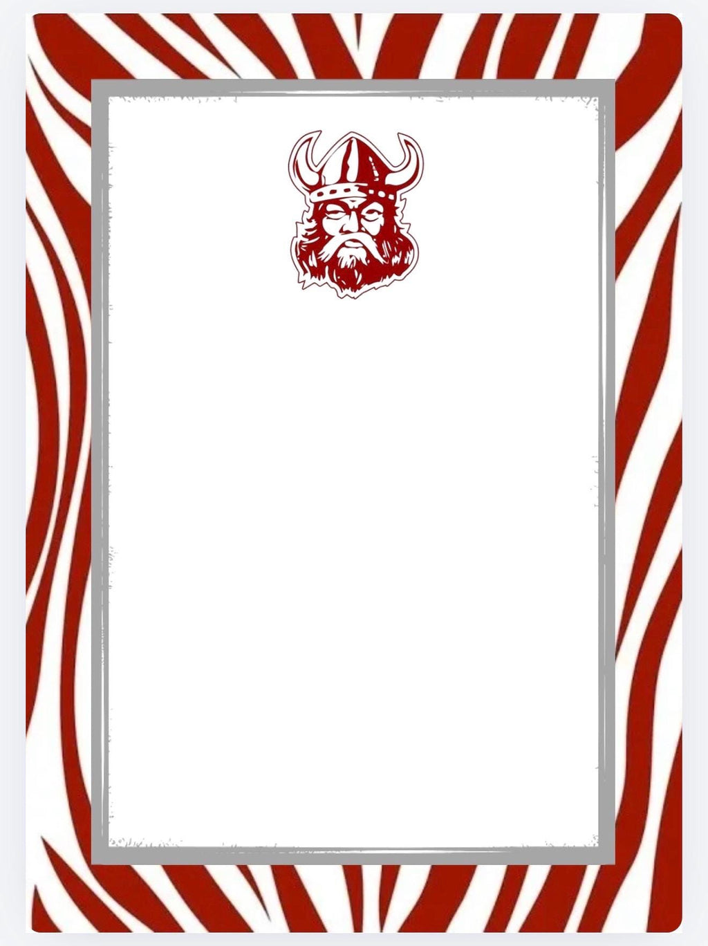 Lowndes Vikings Notepad | Game Day List Pad | Collegiate Spirit Desk Pad
