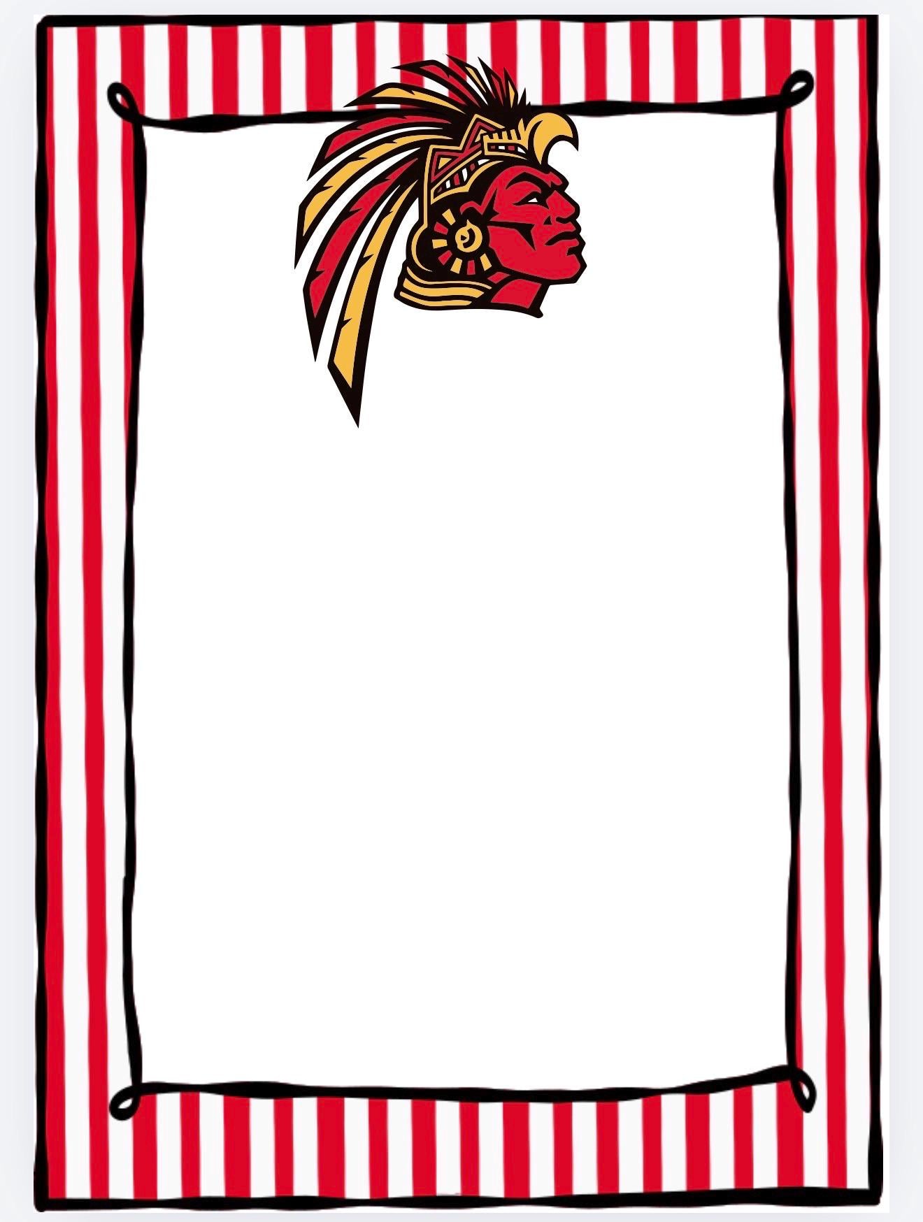 San Diego College Notepad | Red Black Desk Pad | West Coast Campus Notes