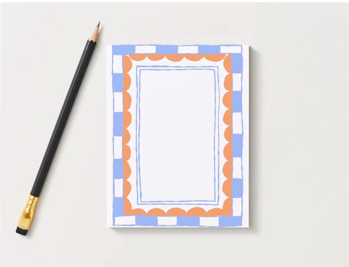 Valwood Valiants Notepad | School Spirit Stationery | Personalized Desk Accessory
