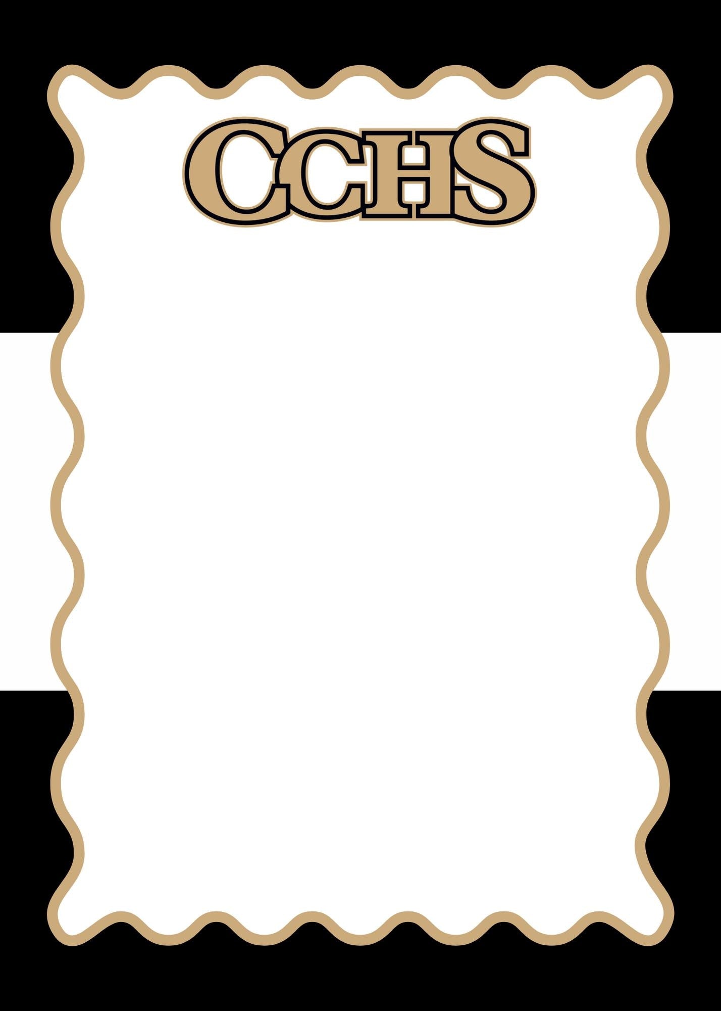 Colquitt County Packers Notepad | Gold & Black School Spirit | Teacher Gift | Game Day Desk Pad