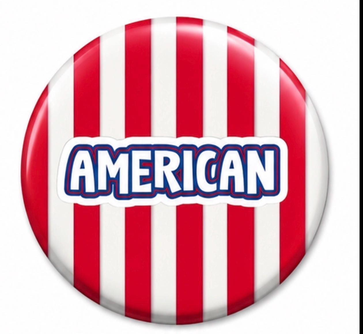 American University Inspired Gameday Button | College Spirit Pin | Tailgate Accessory
