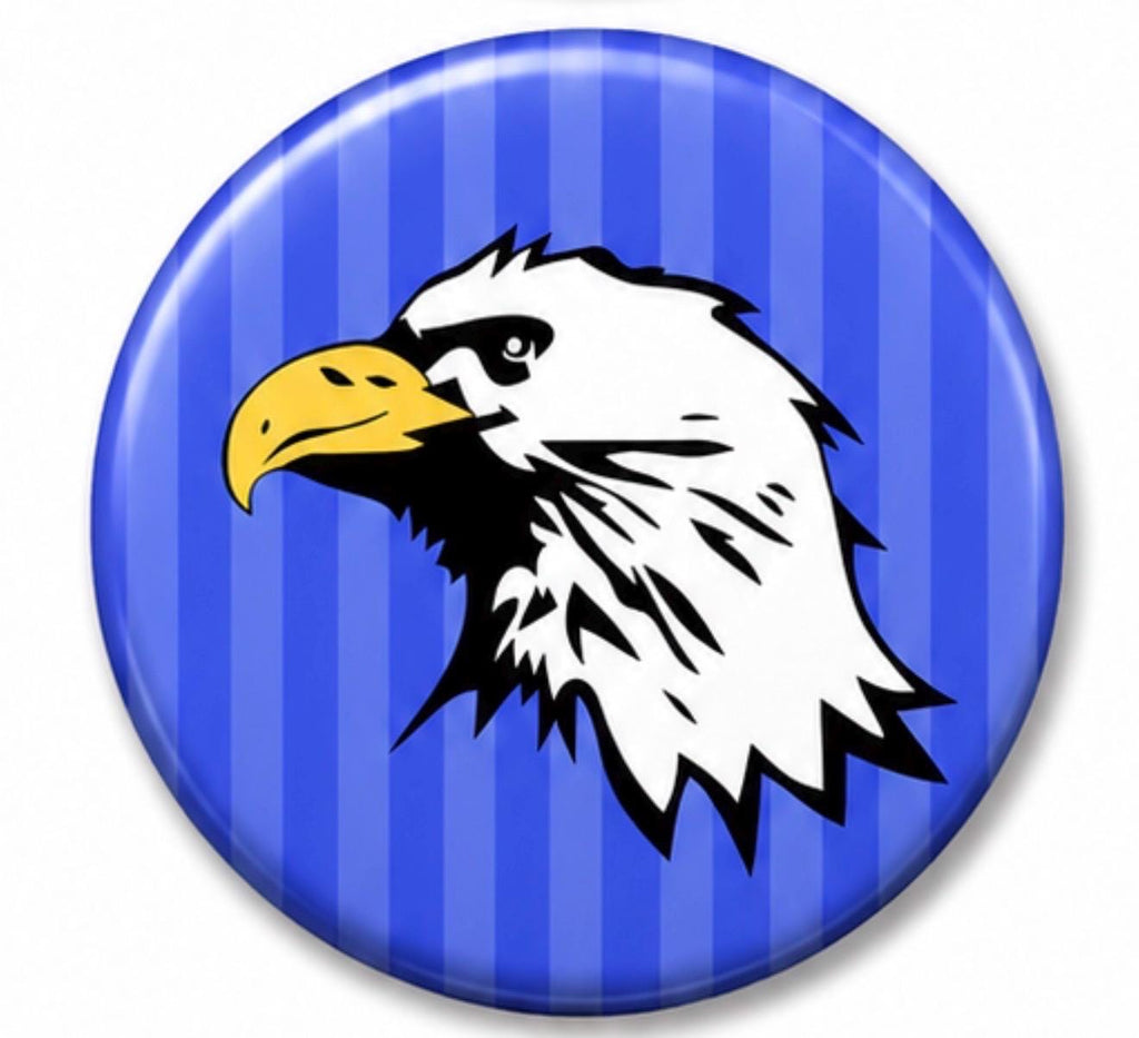American University Inspired Gameday Buttons | College Spirit Pins, Tailgate Accessories