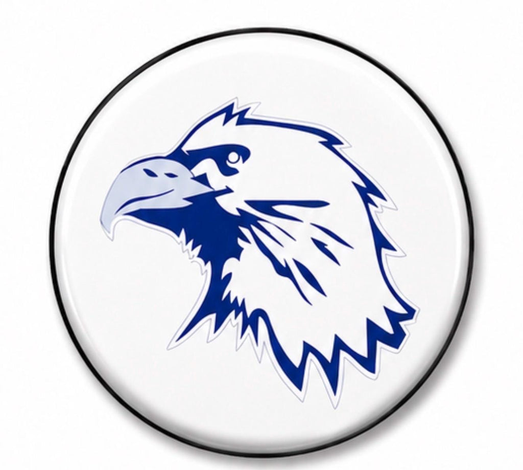 American University Inspired Gameday Button | College Spirit Pin, Tailgate Accessory