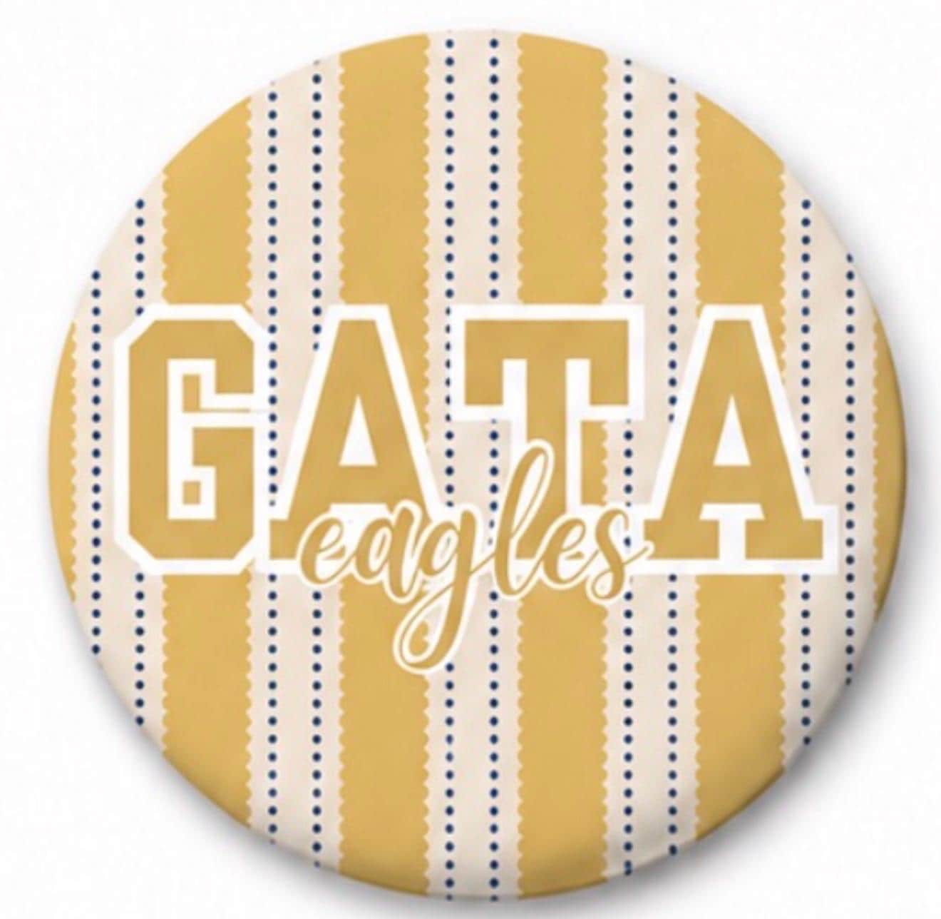 Georgia Southern Game Day Button – Eagles Football Spirit Pin – Tailgate Accessory
